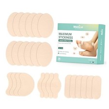 Moleskin Tape Pads for Blister - 26ct Adhesive Blisters One Size Beige
