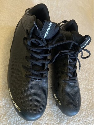 Rawlings Intruder Tuff Tek Men s Size 9.5 Black Football Cleats 163894 EUC