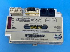 Automation Direct MDM-TEL Industrial Modem PLC Module 10-30 VDC Din Rail