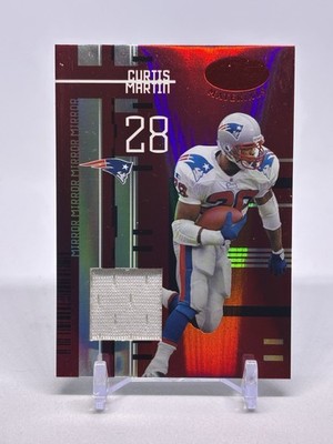 2005 Leaf Certified Materials - Curtis Martin #132 Mirror Red /100 Game Used