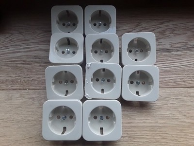 10x + 1 x gratis Merten ATELIER / M1 / EPOCA 2744 Steckdose Blende in cremeweiß 