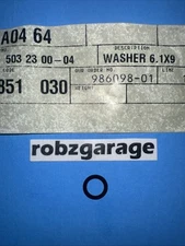 GENUINE HUSQVARNA WASHER 6.1x9 503230004 238 246 257 262 371 372 385 390 576 B75