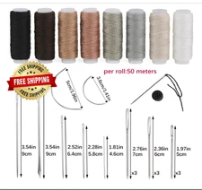 BAGERLA Upholstery Repair Sewing Kit Heavy Duty Sewing Kit with Awl Tools, Seam 