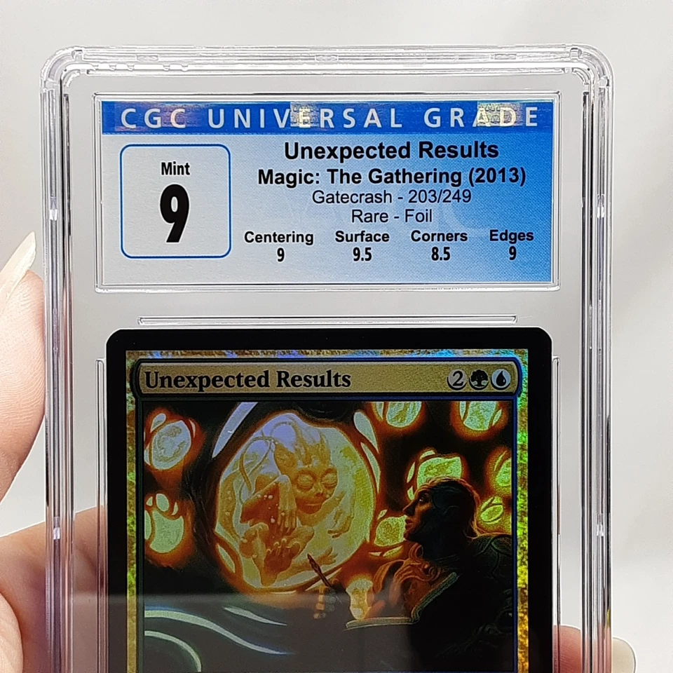 MTG - Gatecrash - Unexpected Results - Foil - Graded - CGC 9 - Image 2 of 4