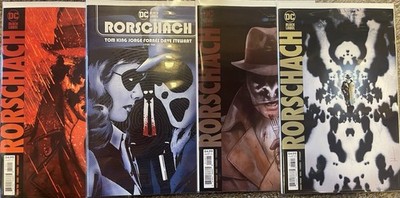 Watchmen/Rorschach Comic Lot Issues 3, 10, 10, & 12