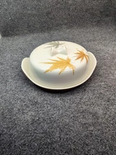 Ben Seibel Vintage Butter Dish w/Lid Harvest Time Pattern for Iroquois China