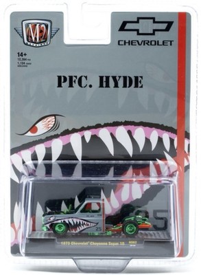 M2 MACHINES CHASE 1973 CHEVY CHEYENNE SUPER 10 SQUAREBODY BEDLESS