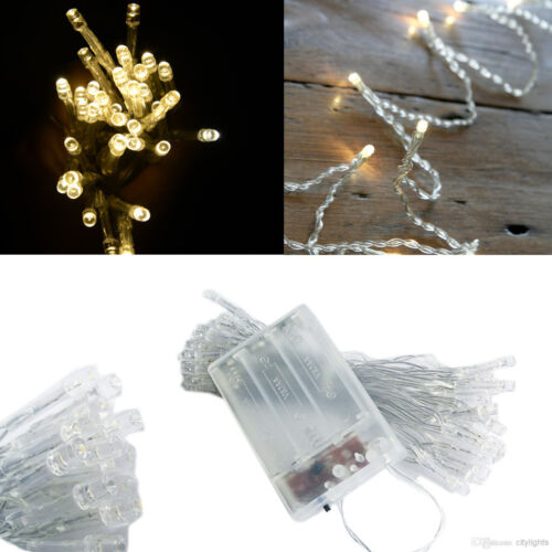 2 m - 10 m Battery Powered String Fairy Lights Party Wedding Christmas Decor NEW - Picture 11 of 14