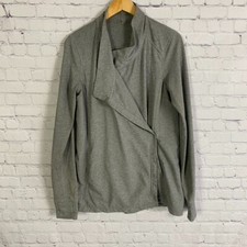 Lululemon Thats A Wrap Cardigan Jacket Size 8 Gray