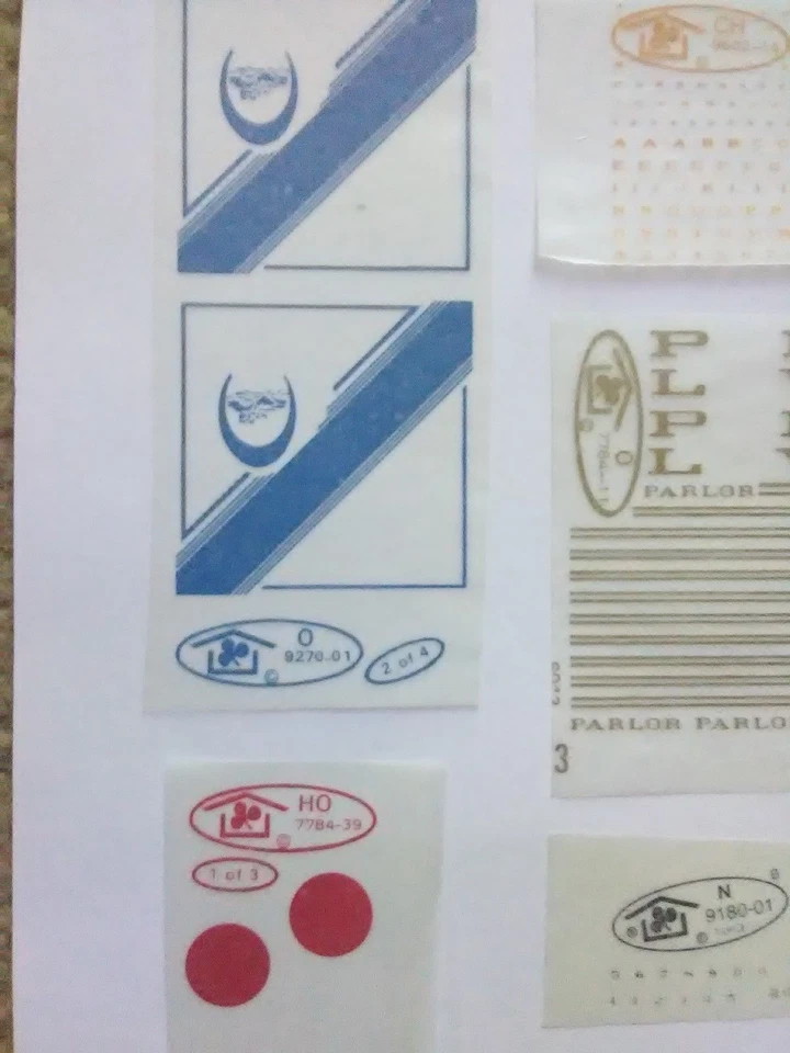 Fly By Night Industries Dry Transfer Lettering Practice Package FBN-01 ~ TS - Image 3 of 4