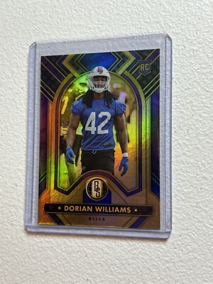 Dorian Williams 2023 Panini Gold Standard Rookie #137 FOTL 4/14 RC Buffalo Bills