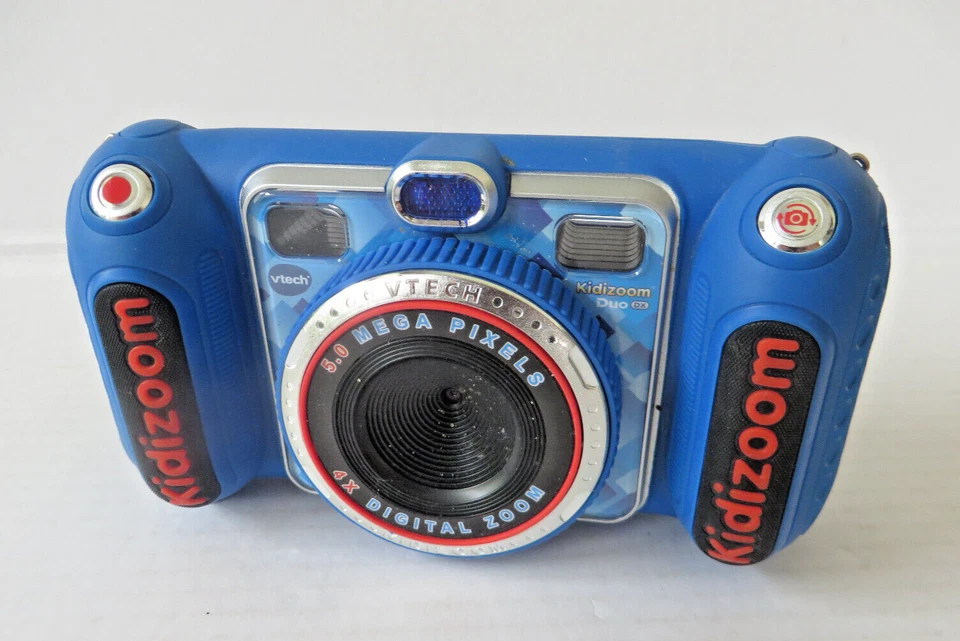 Vtech Kidizoom DUO DX blau 5 MP Digital-Kamera 2,4`` Kinderkamera Foto - Bild 2 von 4