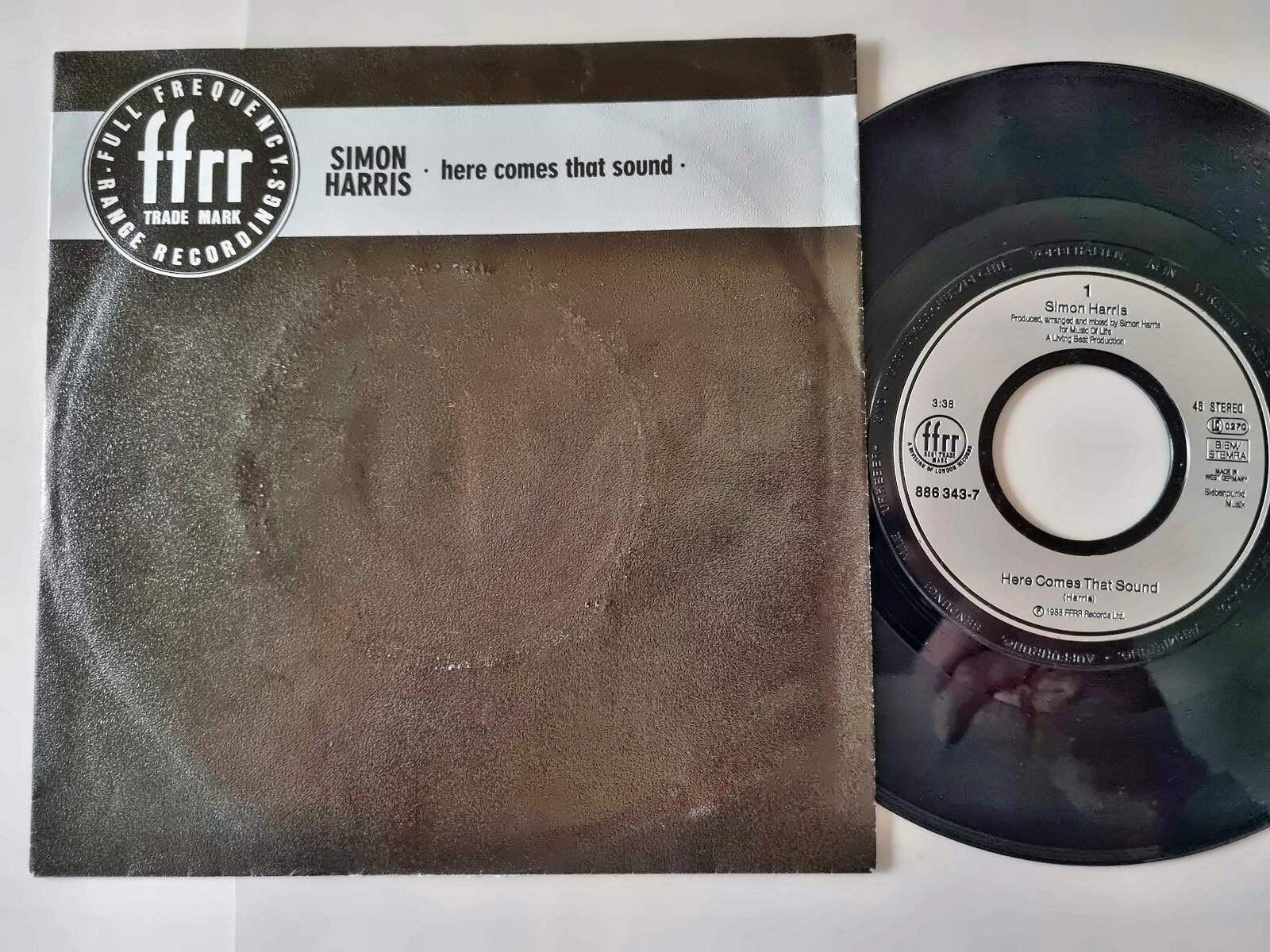 Simon Harris - Here comes that sound 7'' Vinyl Germany