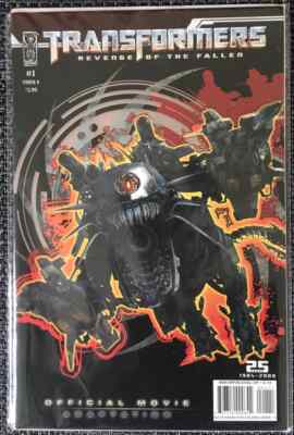 Transformers: Revenge of The Fallen Adaptation #1 Photo Cover (IDW 2009) NM