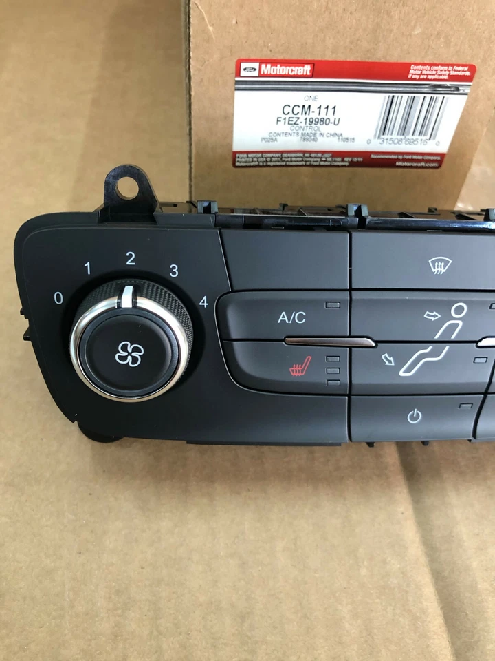 MOTORCRAFT CCM-111 HVAC DASH CONTROL MODULE UNIT FOR 15-17 FORD C-MAX 2.0L L4 - Image 2 of 4