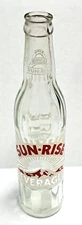 vintage soda cola bottle SUN-RISE Beverages King Sun Rise 10 oz ACL