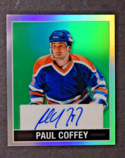 2025 Leaf Metal Hockey Originals Green Paul Coffey Auto 1/3!!! (LO-PC1)