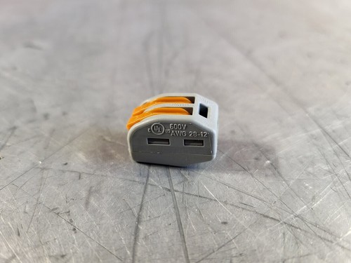 WAGO 28-12 AWG Splice Connector 222-412 (Bag of 70) - Picture 3 of 10