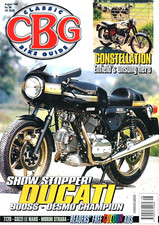 Classic Bike Guide Aug 1996 VGC, T120, Ducati 900SS Royal Enfield Constellation.