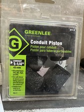 3 PK GREENLEE 611-3 Conduit Piston: For 1 1/4 in Conduit For EMT/IMC/Rigid Types