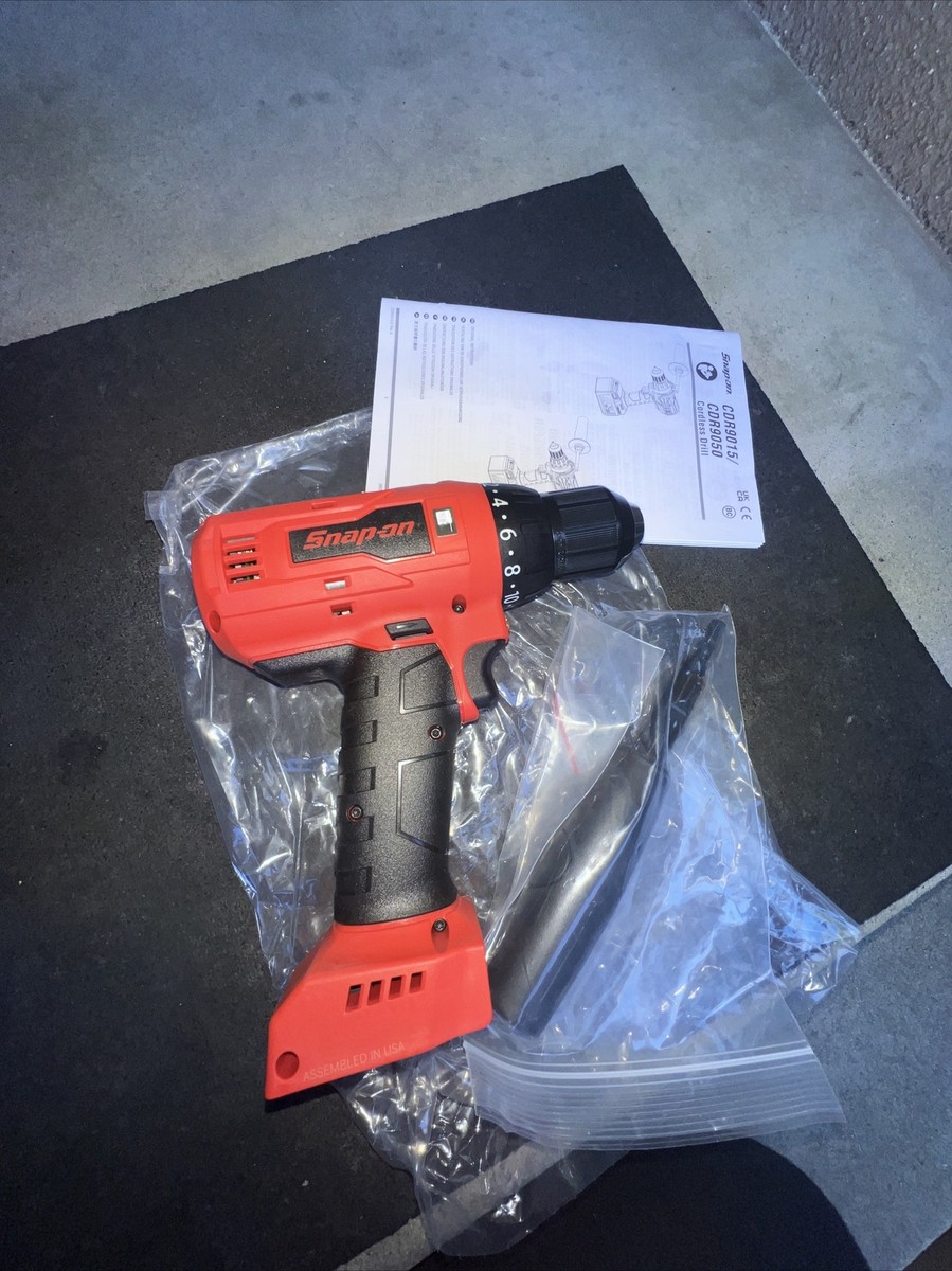 For snap on cdr9015 Cordless Drill New Red 18volt Tool Only For snap on cdr9015 Cordless Drill New Red 18volt Tool Only