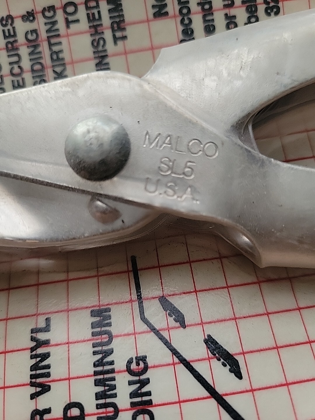 Malco SL5 Snap Lock Vinyl Aluminum Siding Punch USA eBay