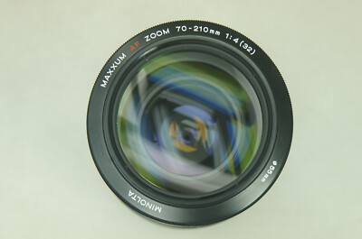 Minolta 70-210mm f/4 AF Lens For Minolta/Sony with lens hood and
