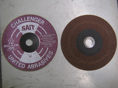 SAIT Challenger Grinding Wheel 7x7/8 A60 NOS 22312