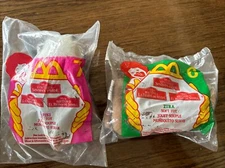 McDonald's Disney THE LION KING II Simba's Pride SIMBA Soft Toy Lot of 2, 6&7