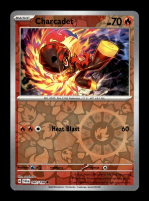 Pokemon sv1 Scarlet & Violet Charcadet 040/198 Reverse Holo | eBay