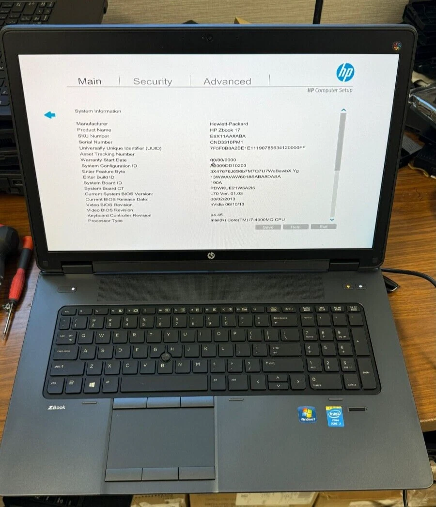 25+ HP Intel Core i7 4th Gen. PC Laptops & Netbooks 256 GB SSD