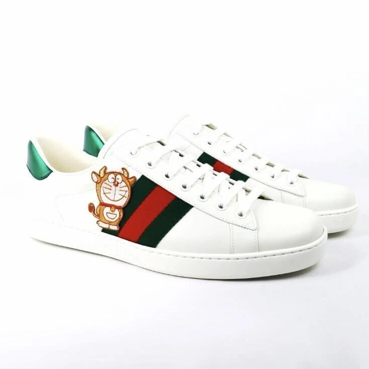 Limitée : Baskets de collaboration GUCCI x Doraemon (édition Ox Dora)