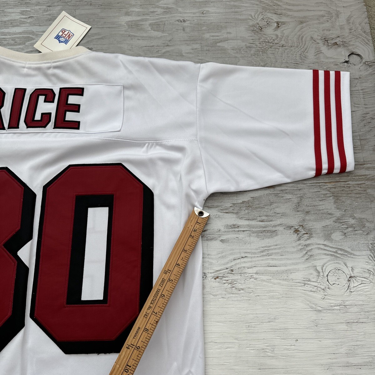 NEW! Mitchell & Ness 1994 San Francisco 49ers Jerry Rice #80 Sewn