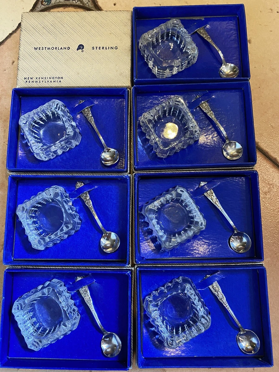 USA ビンテージwestmorland 社製、スターリングシルバー Westmorland Antique US Sterling Silver Salt Cellars for sale | eBay