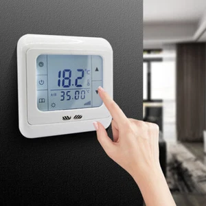 LCD Raumthermostat Fußbodenheizung Raumtemperaturregler Raumregler digital 230V