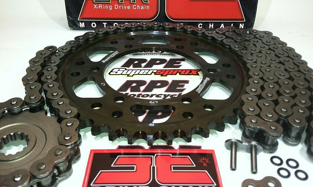 2006-2007 CBR1000RR JT Z3 520 X-RING QUICK ACCEL 15/42t CHAIN AND