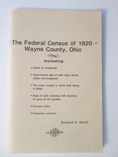 Wayne County Ohio Federal Census of 1820 Genealogy