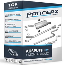 Auspuff Citroen Berlingo (B9) 1.6 HDI ab 2010