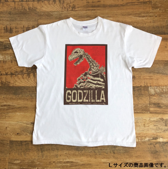 ⭐toho's shop⭐ TOHO Monster T-shirt Collection Godzilla 1954 White TOHO Godzilla