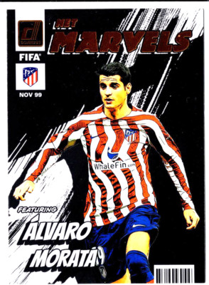 2022-23 Panini Donruss Soccer Álvaro Morata No. 3 Atlético de Madrid