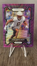 2024 Panini Prizm Draft Picks - Purple Wave Prizm #188 Chau Smith-Wade (RC)