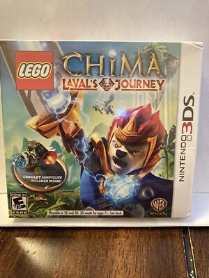 3ds Lego Chima Laval s Journey Box/ W Crawley Mini Figure-Sealed