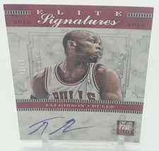 49/49 Taj Gibson 2012-13 Panini Elite Signatures #14 Chicago Bulls Card