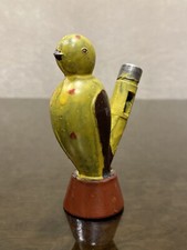 1940 -1950 USSR Ukraine Soviet Celluloid Whistle Bird Collectible Hand Painted