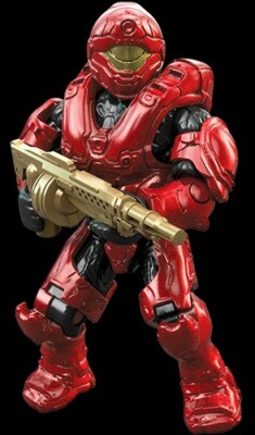 Mega Construx Halo Gold Series 10 Years H5 SPARTAN STINGER