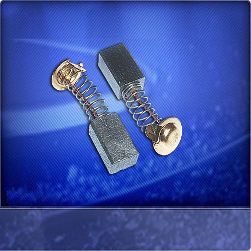 2 Spazzole Di Carbone Con Supporto Per Motori Lavatrice – Ricambio Bosch, Siemens, Whirlpool (13,5x4,9x34mm, AMP 4,8mm) - 2