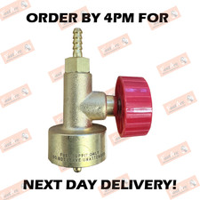 CASTOLIN/OXY TURBO/WELDGAS MAPP MAP GAS BOTTLE REGULATOR 1'' FIT THREAD