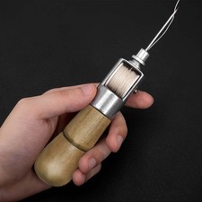 Industrial-Grade Heavy-Duty Stitching Awl Kit f Leather Boots Furniture Repair