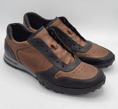 Cole Haan Air  Crossover Brown & Black Leather Sneaker Size 9m C07027