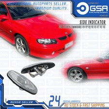 Pair LH+RH Clear Guard Side Indicator Flasher Holden Commodore VR VS VT VU VX